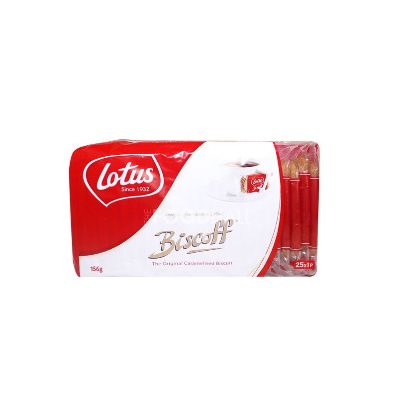 

LOTUS BISCOFF CARAMELIZED 25'S 156G/PCK