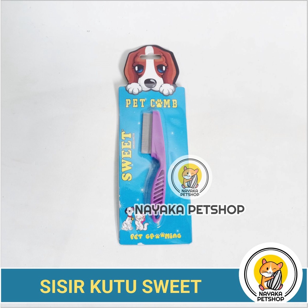 Sisir Kutu Kucing Serit Kutu Kelinci