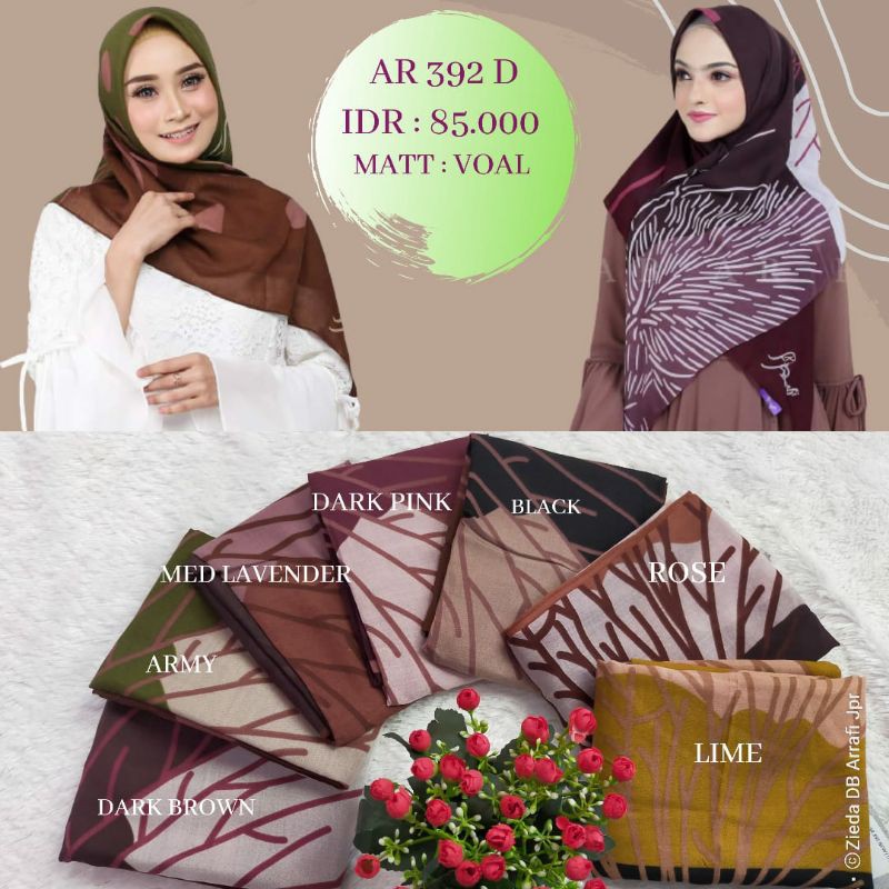 Hijab Arrafi AR 392  D