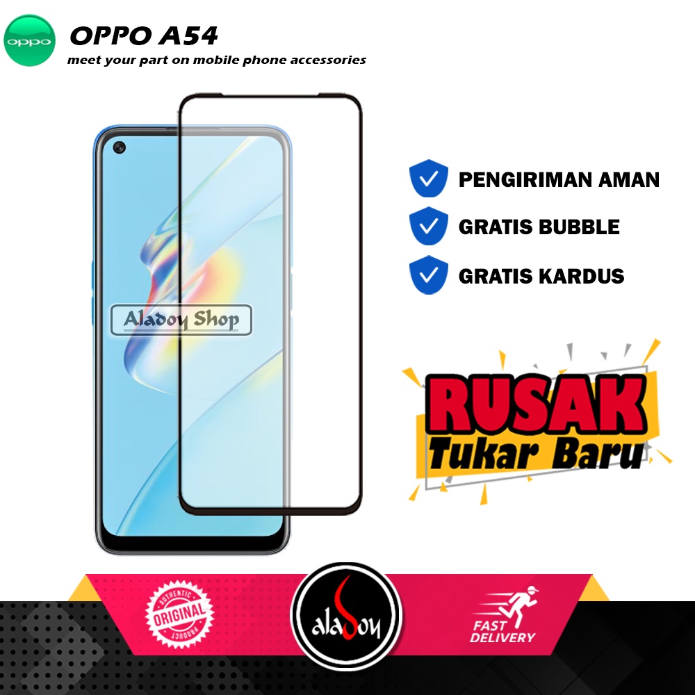 Tempered Glass Oppo A54 Anti Gores Layar Screen Protector