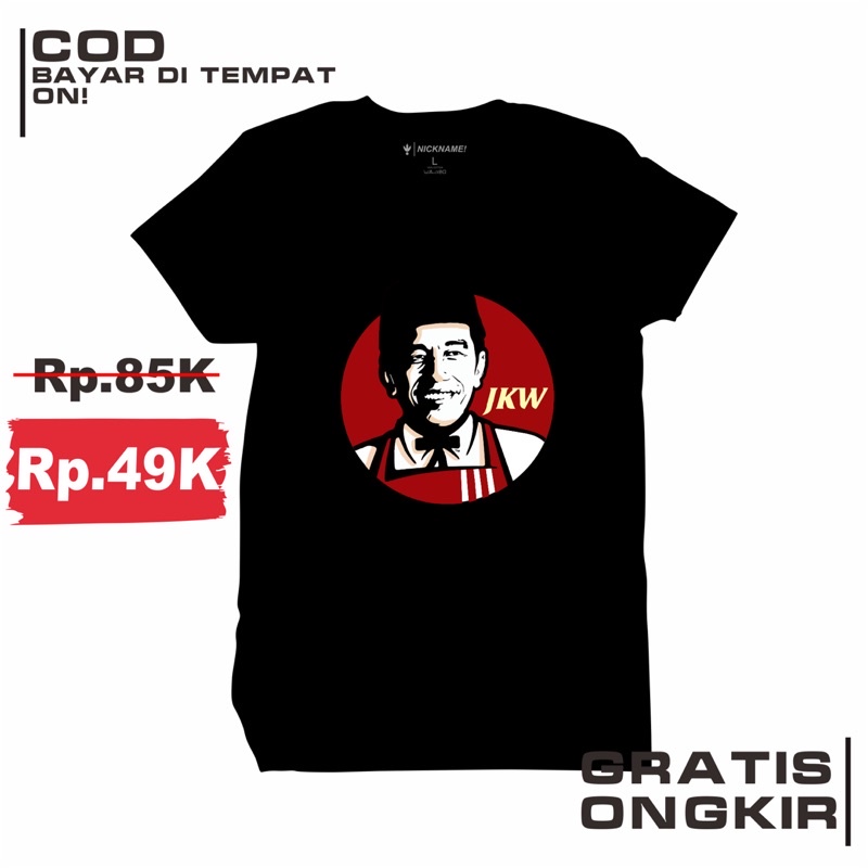KAOS PARODI KFC JKW | KAOS PLESETAN KFC | KAOS PLESETAN BRAND | KAOS PARODI BRAND