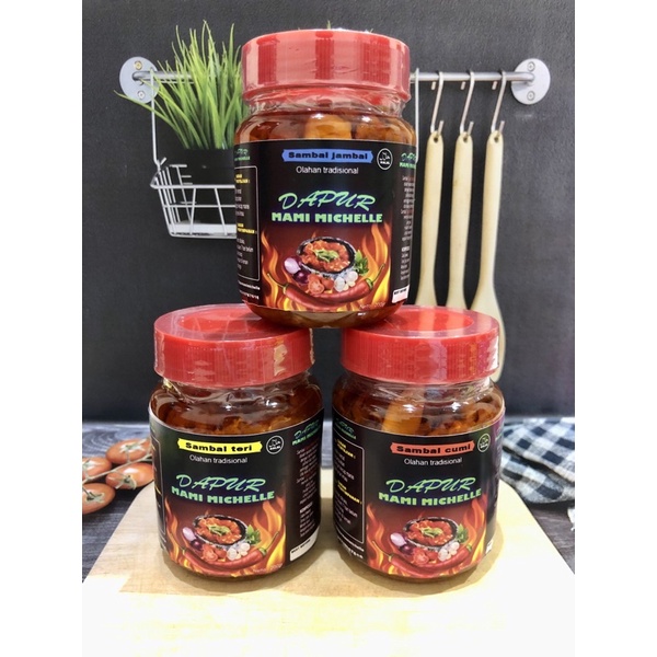 

Sambal terasi ikan asin