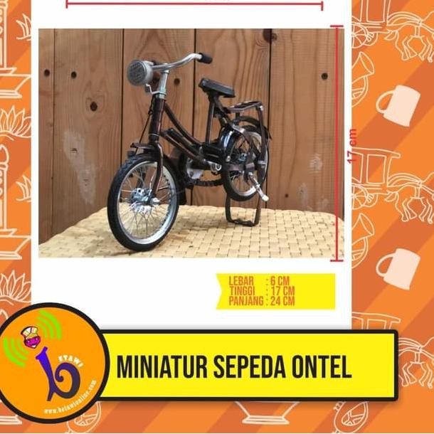 Miniatur Sepeda Ontel