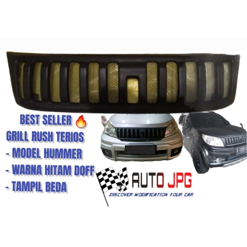 Grill rush terios 2008 - 2015 hummer