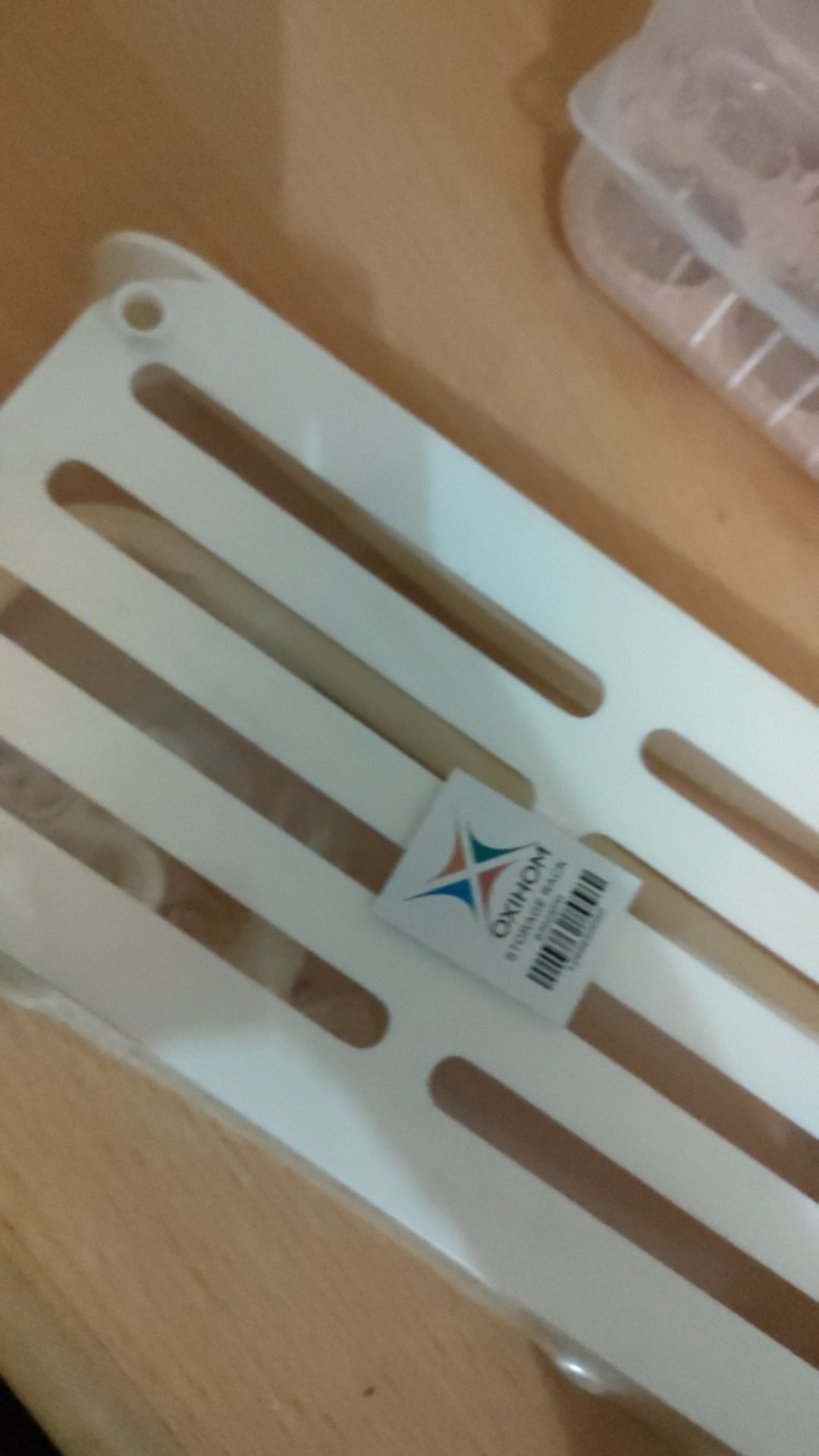 Oxihom B302 Rak Kamar Mandi Tempel Gantung Plastik Rak Sabun