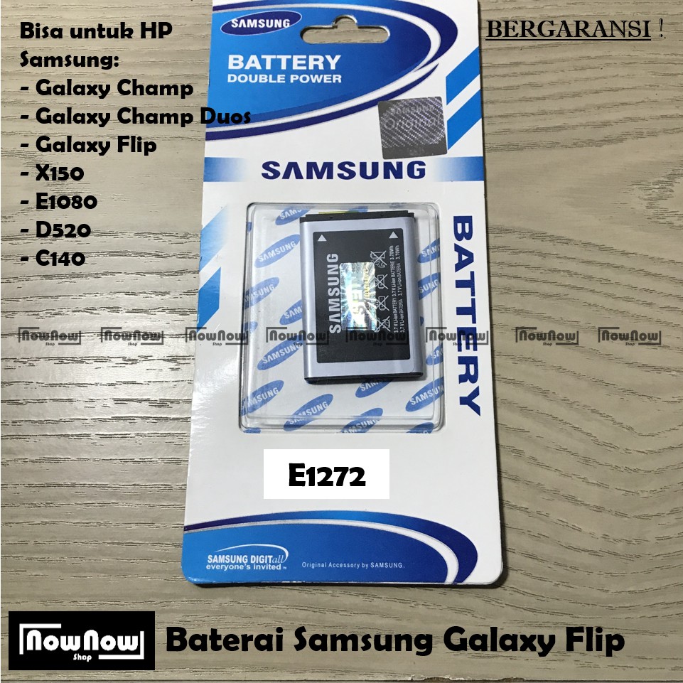 Baterai Samsung Galaxy Flip E1272 Original Batre Battery SEIN