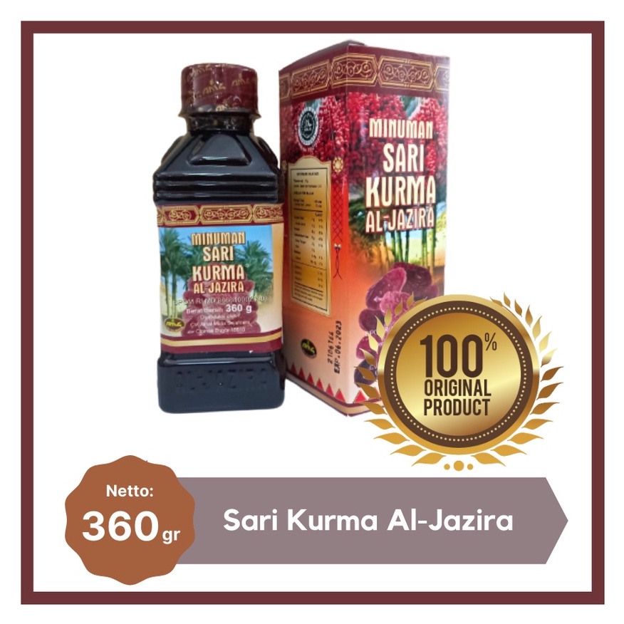 

AL JAZIRA - SARI KURMA AL JAZIRA 360GR