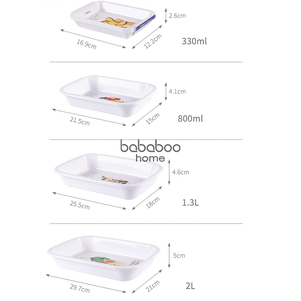 NAKAYA JAPAN WHITE SERIES COOKING TRAY