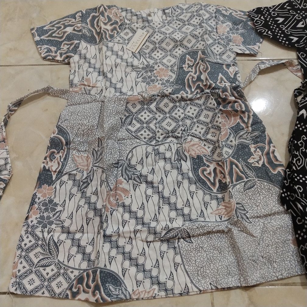Nivana Batik Dress Anak Cewek Perempuan 1 - 7 Tahun