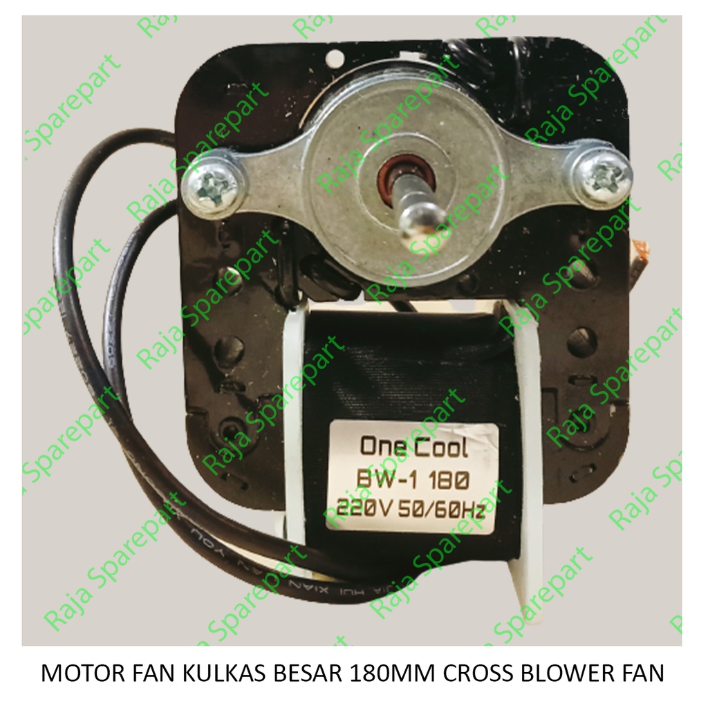 MOTOR FAN KULKAS BESAR 180MM CROSS BLOWER FAN