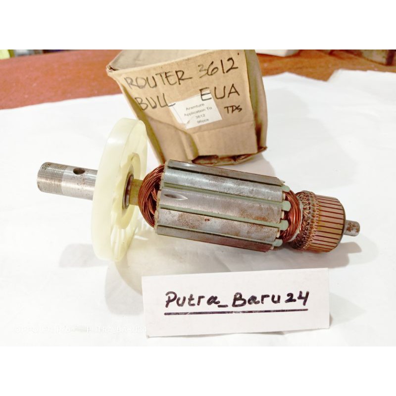ARMATURE MESIN ROUTER Bull BL2612 3612 BULL / ANGKER ROUTER 3612