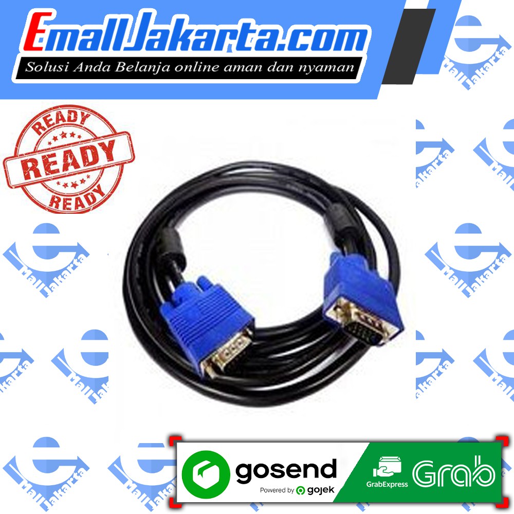 NETLINE Cable/Kabel VGA Male TO Male 1.5 Meter