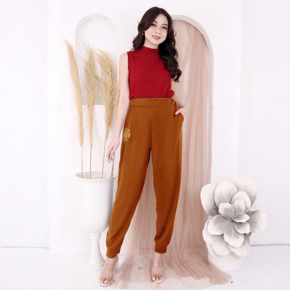 CELANA PANJANG WANITA JUMBO - CELANA WANITA JUMBO