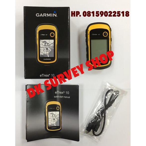 GPS GARMIN ETREX 10 Terlaris