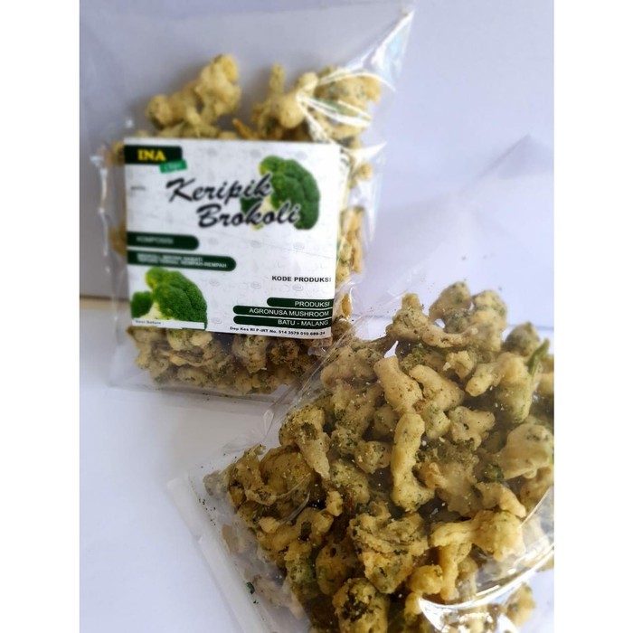 

Keripik Brokoli (Berat Bersih 100gr)