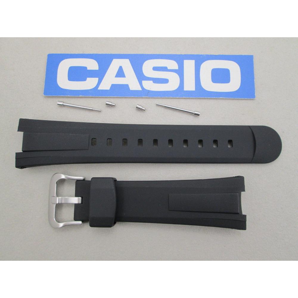 Tali Jam Karet Resin Casio Edifice EF 305 Original Bagus