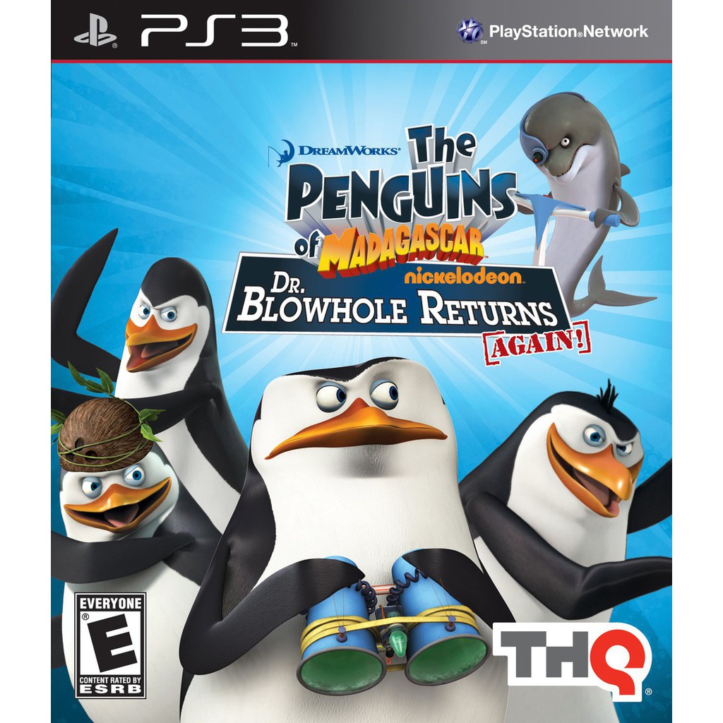 DVD Kaset Game PS3 PKG Multiman HEN The Penguins of Madagascar Dr Blowhole Returns Again