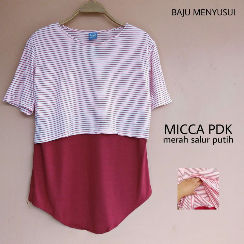 MAMIGAYA Kaos Meyusui MICCA Pendek