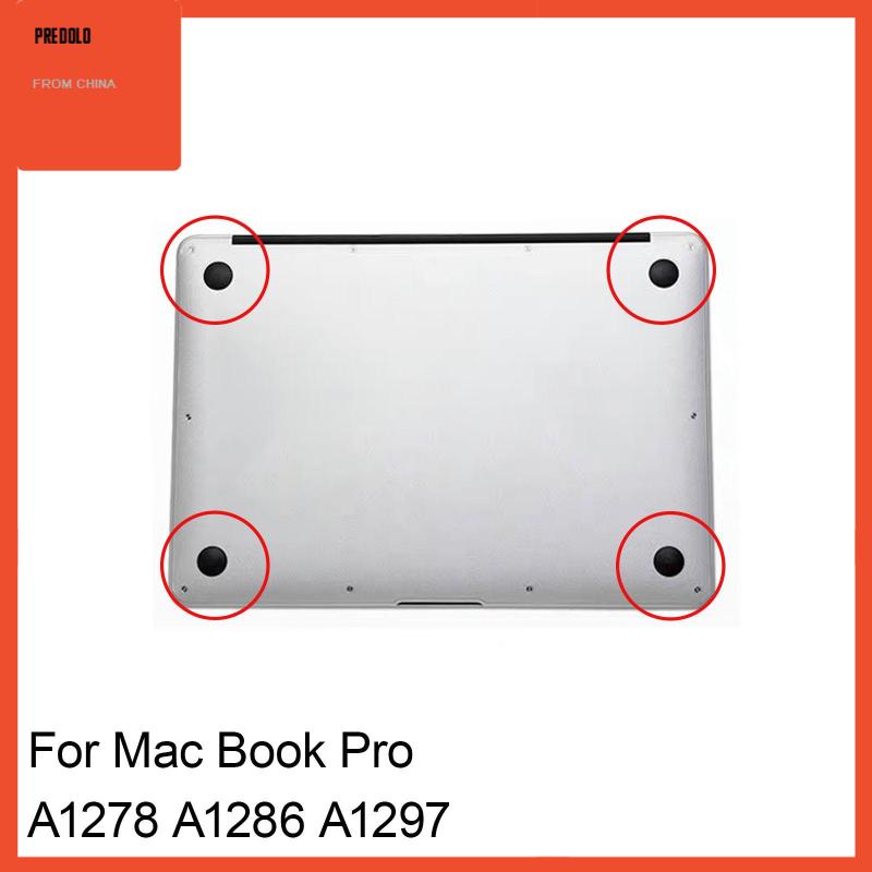 (predolo) 4pcs Kaki Karet Dengan Sekrup Untuk MacBook Pro 13 &quot;A1278