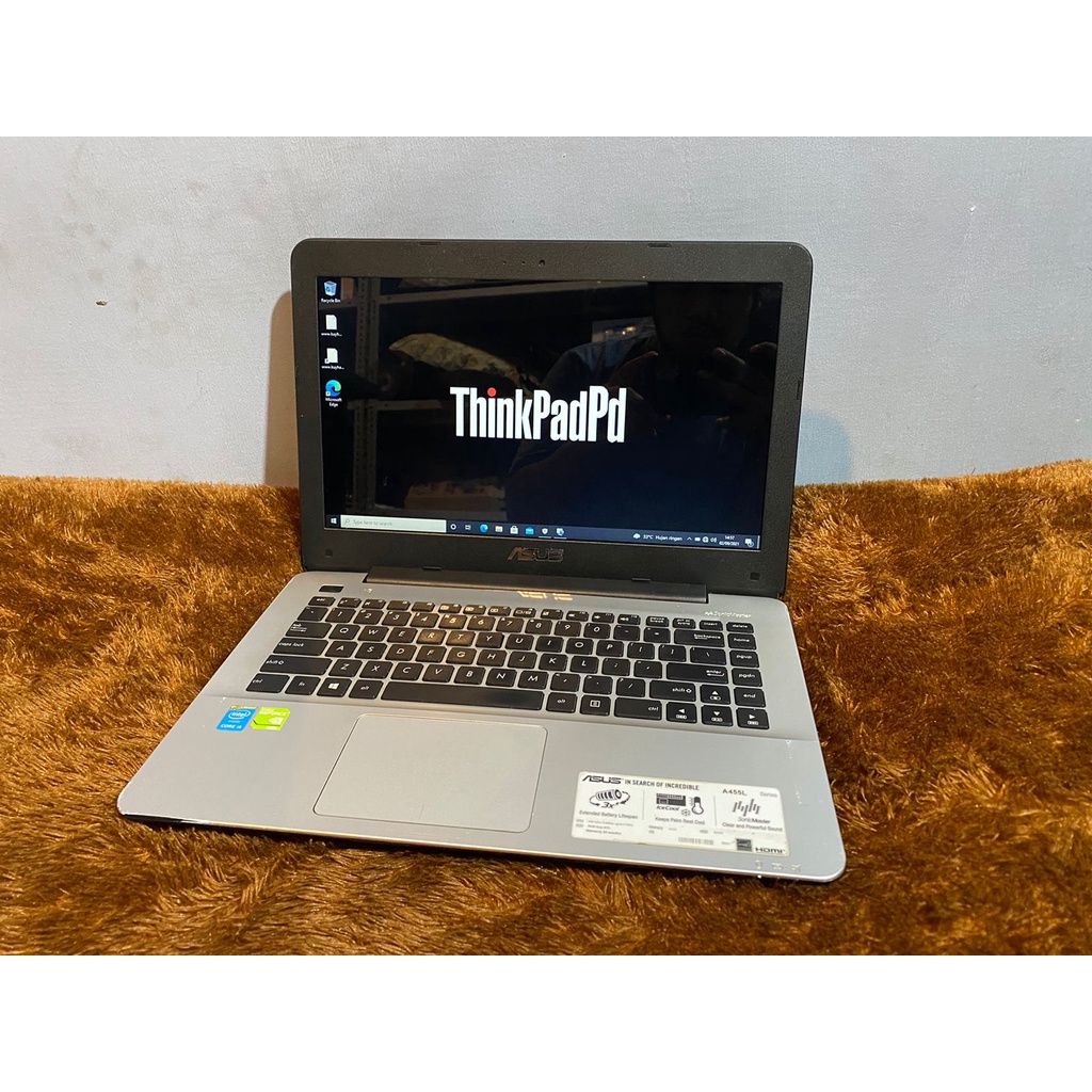 Laptop Gaming Desain Asus X455LF Core i5 5200U Nvidia Mulus