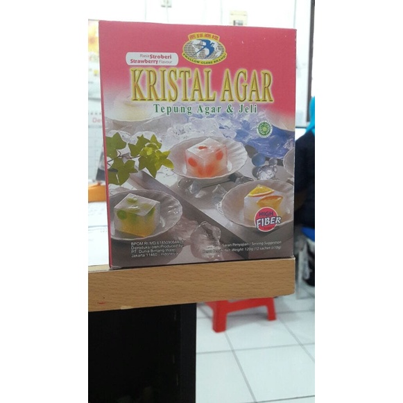 

MURAH Kristal Agar Tepung Agar & Jelly Swallow Globe