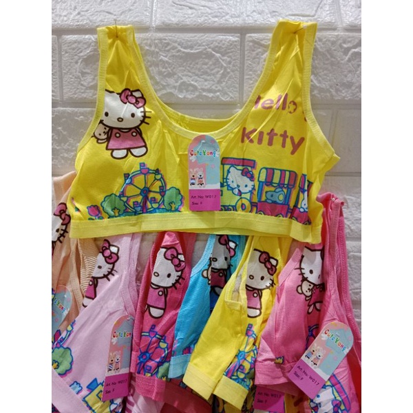 MINISET KITTY MINISET ANAK SUPER BAGUS MOTIF KEREN MURAH (miniset h.kitty)