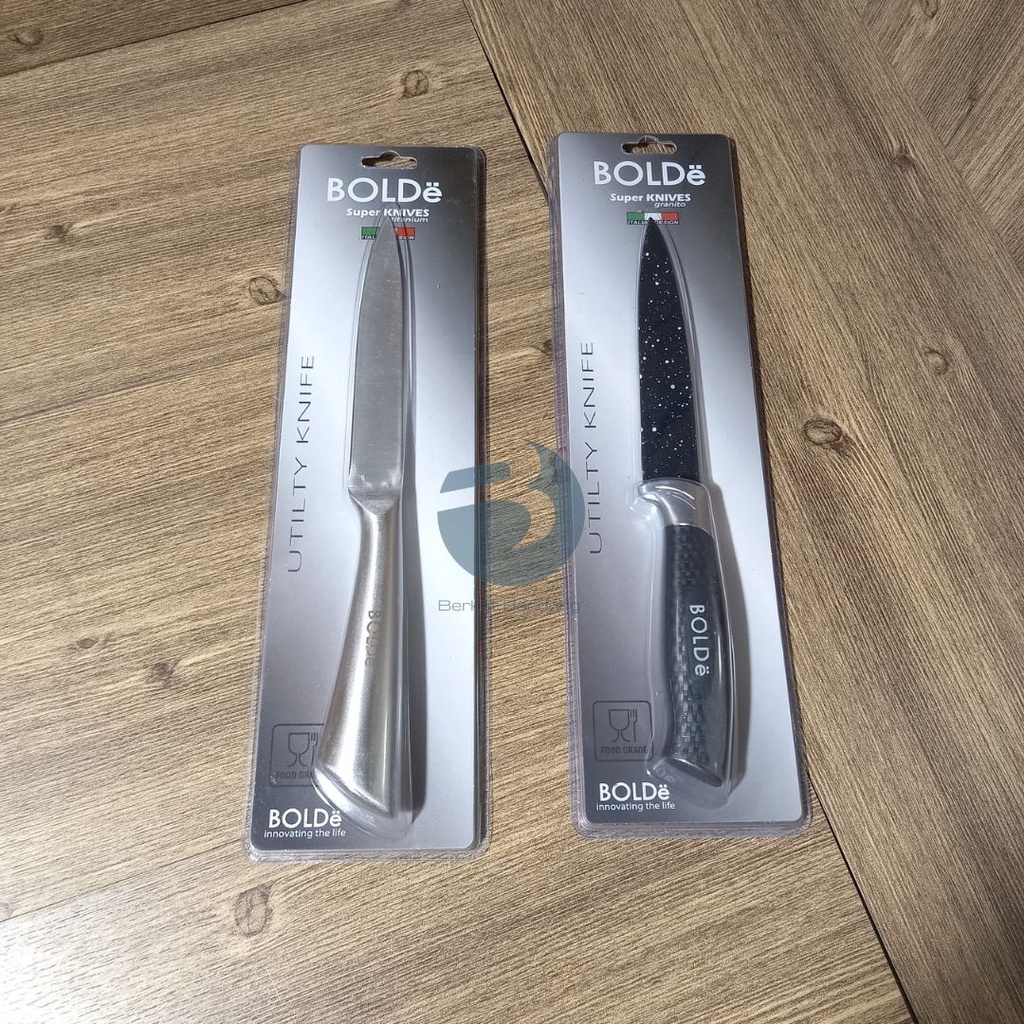 Bolde Pisau / Titanium / GRANITO Utility Knife Super Utensile