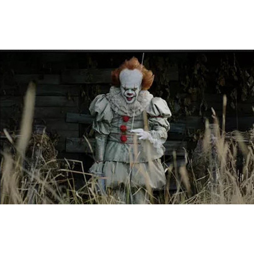 TOL-13 topeng latex karet full head kepala it badut clown pennywise halloween setan hantu prank