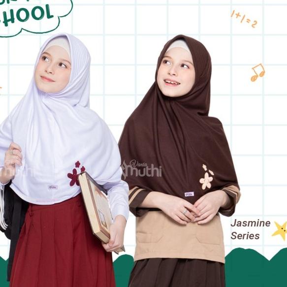 ● Hijab Anak Vania Muthi Jasmine M | Jilbab Anak SD-SMP Usia 8 -12 Tahun ✱