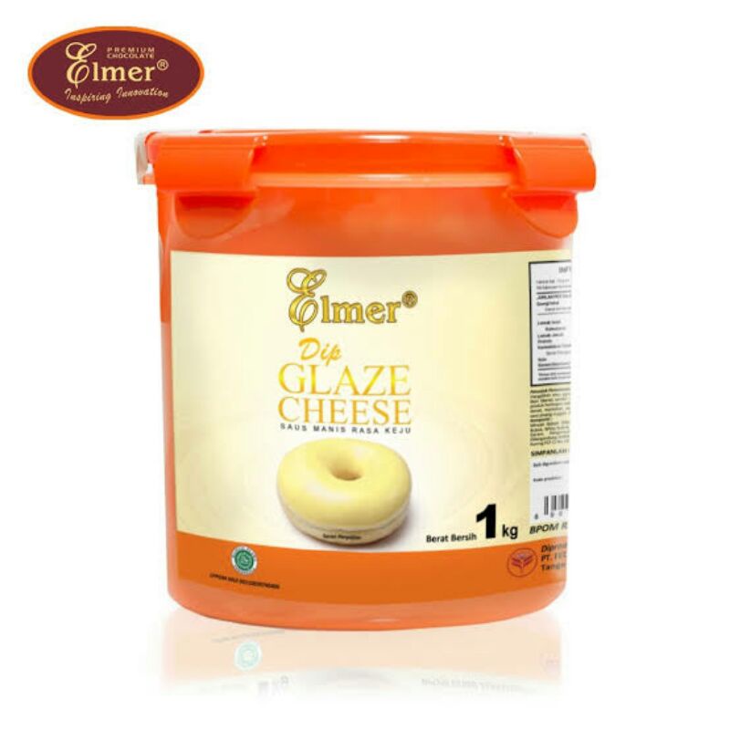 

Dip Glaze Elmer cheese Gless Elmer Keju Repack 200 Gram