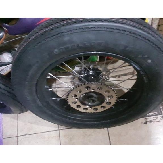 VELK CUSTOM JAPSTYLE NINJA 250, CBR, TIGER REVO, DEPAN DOUBLE DISC