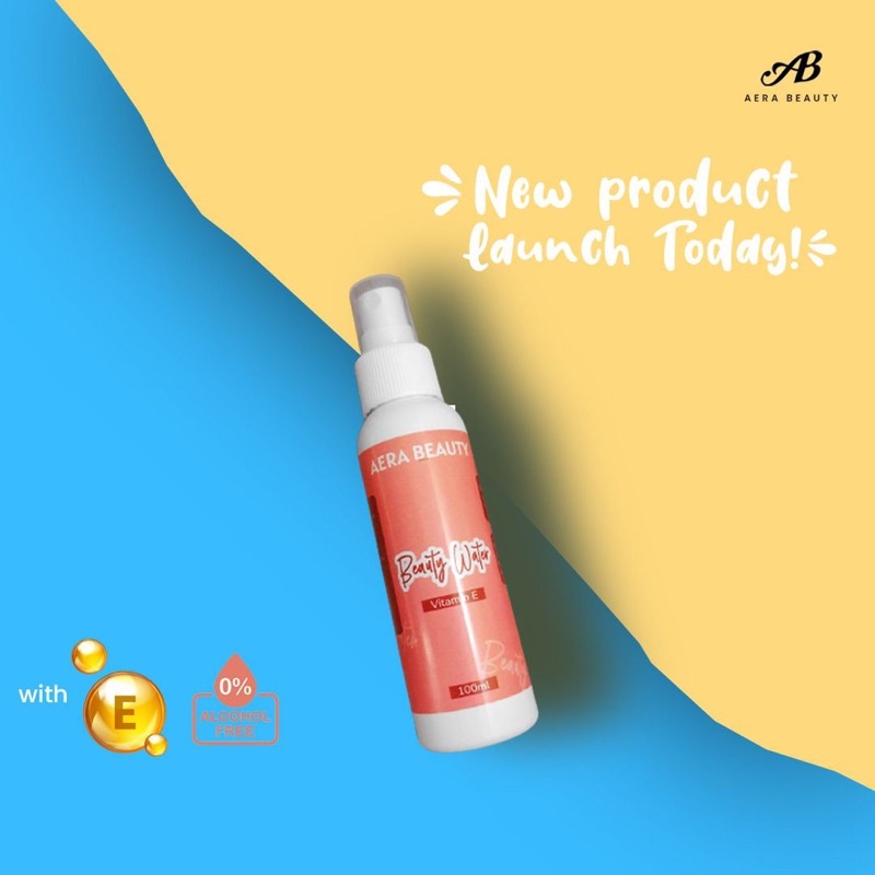 Beauty Water by Aera Beauty | Face Mist Non alkohol aman bumil busui