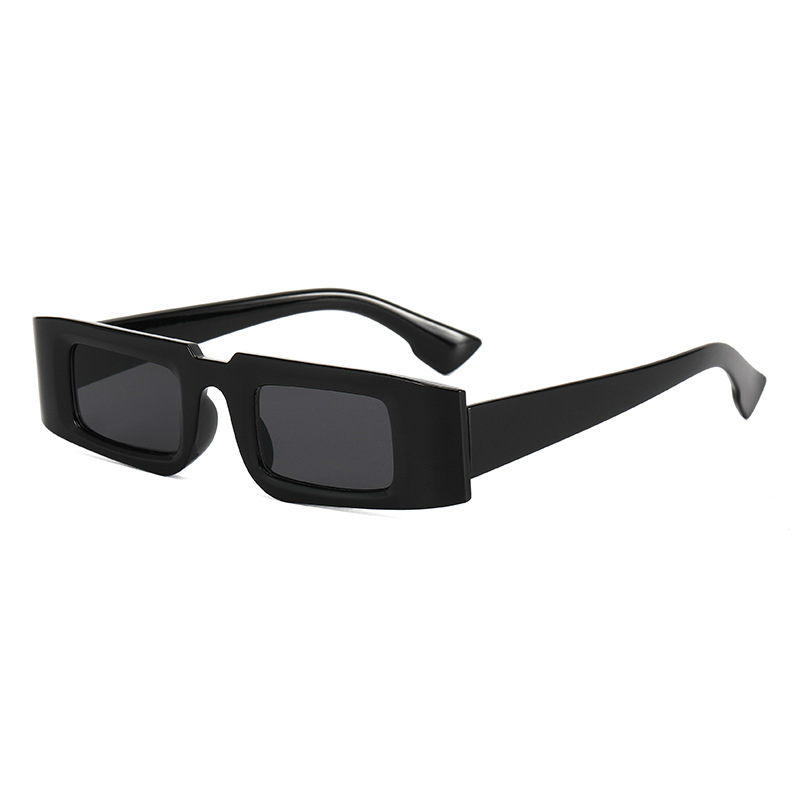 2021 European and American simple square ins trend fashion small frame men and women sunglasses