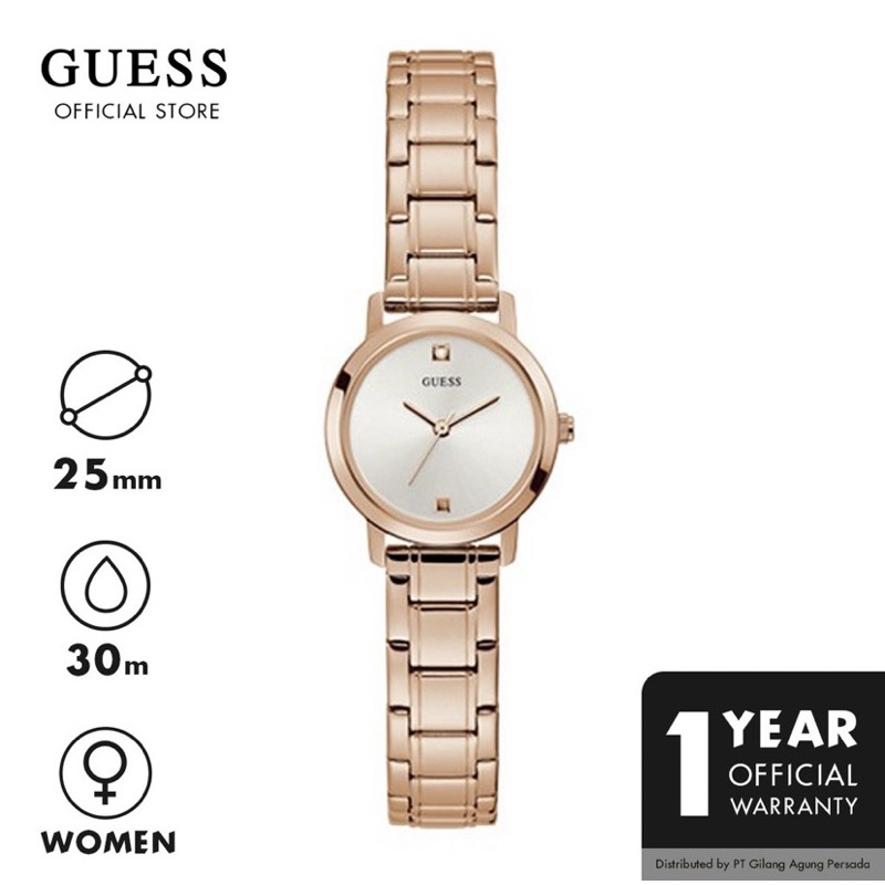 Jam Wanita Guess Rose Gold