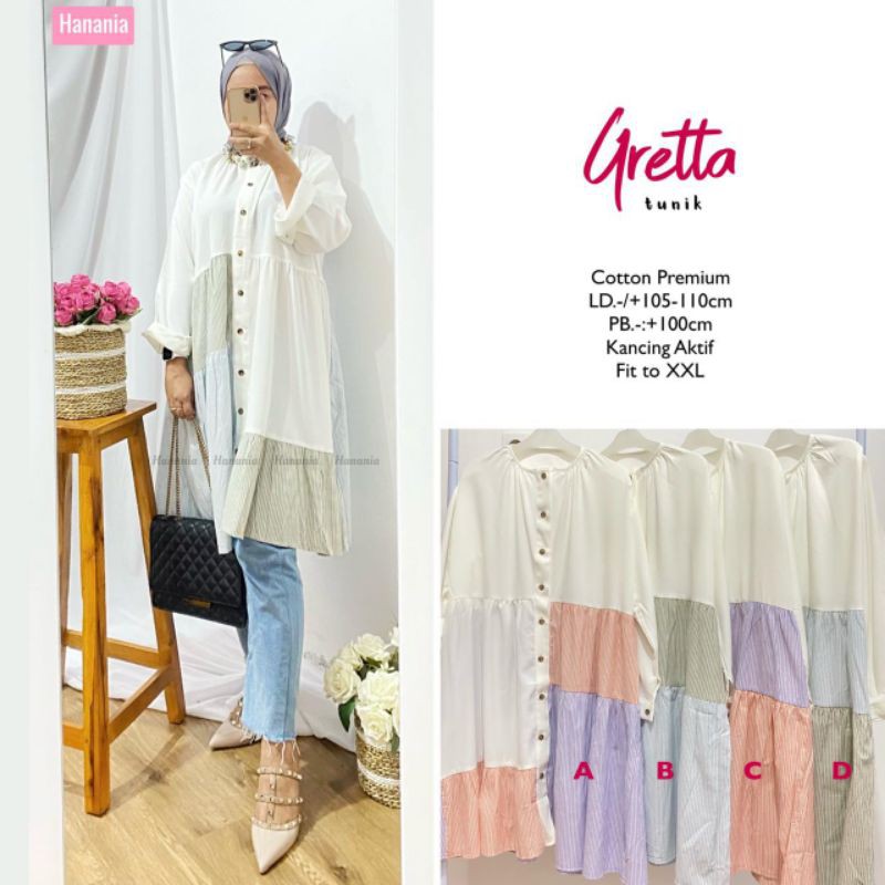 Greta tunik by hanania