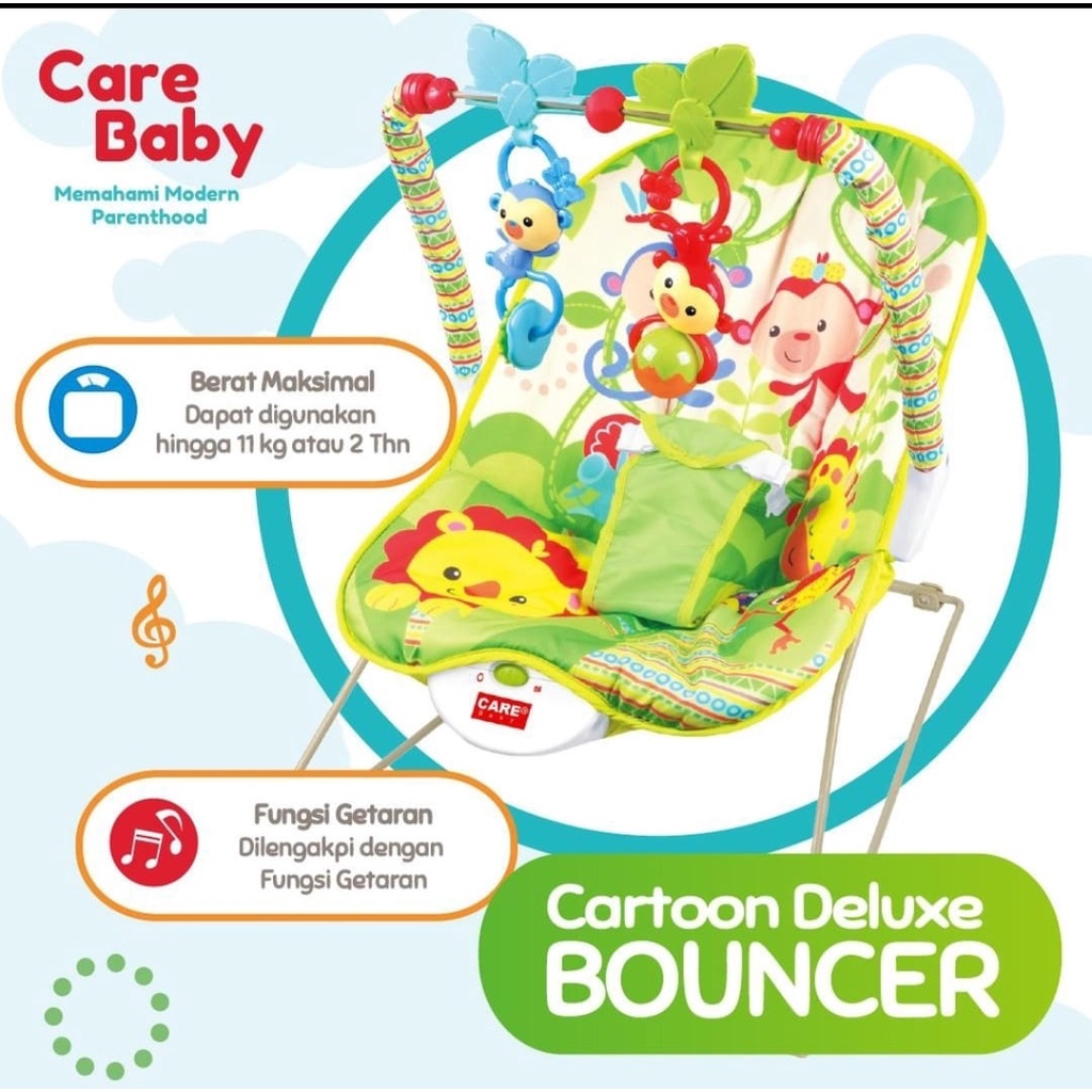 Bouncer Kursi Goyang Manual Bayi Space Baby Mastela FREE BUBBLE WRAP!!