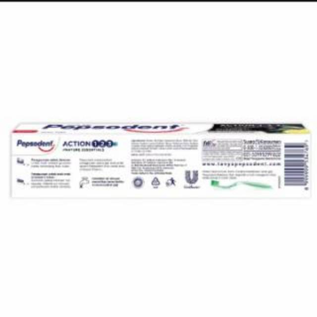 Pepsodent Action 123 Charcoal whitening 160gr | 65gr