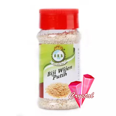 

113 Biji Wijen Putih (White Sesame Seeds)