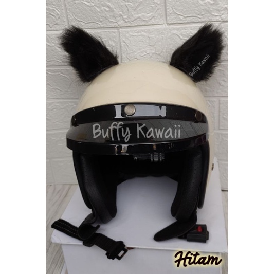 TELINGA FOX HELM nekomimi aksesories kuping helmet motor telinga kucing halloween cosplay