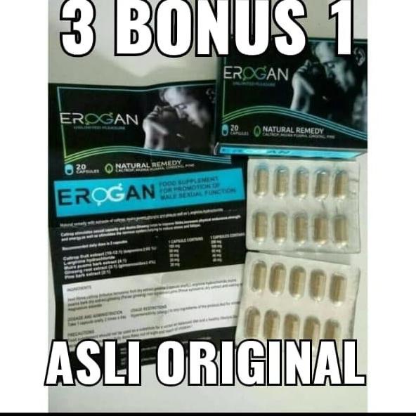 PROMO Erogan asli obat stamina kuat pembesar alat/vital ampuh Murah