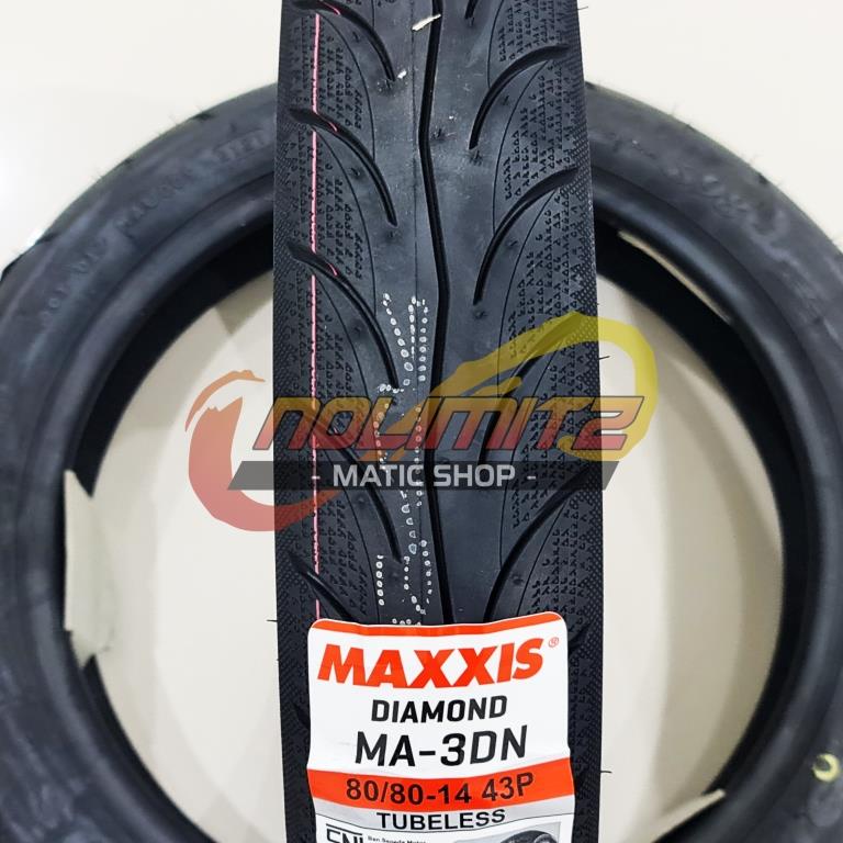 Ban Maxxis MA-3DN Diamond 80/80 - 14 Vario Beat Scoopy Mio