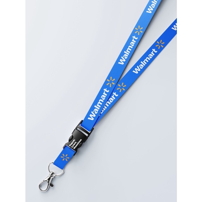 

Lanyard Walmart Hypermarket Satuan Custom Dua Sisi Gantungan Kunci
