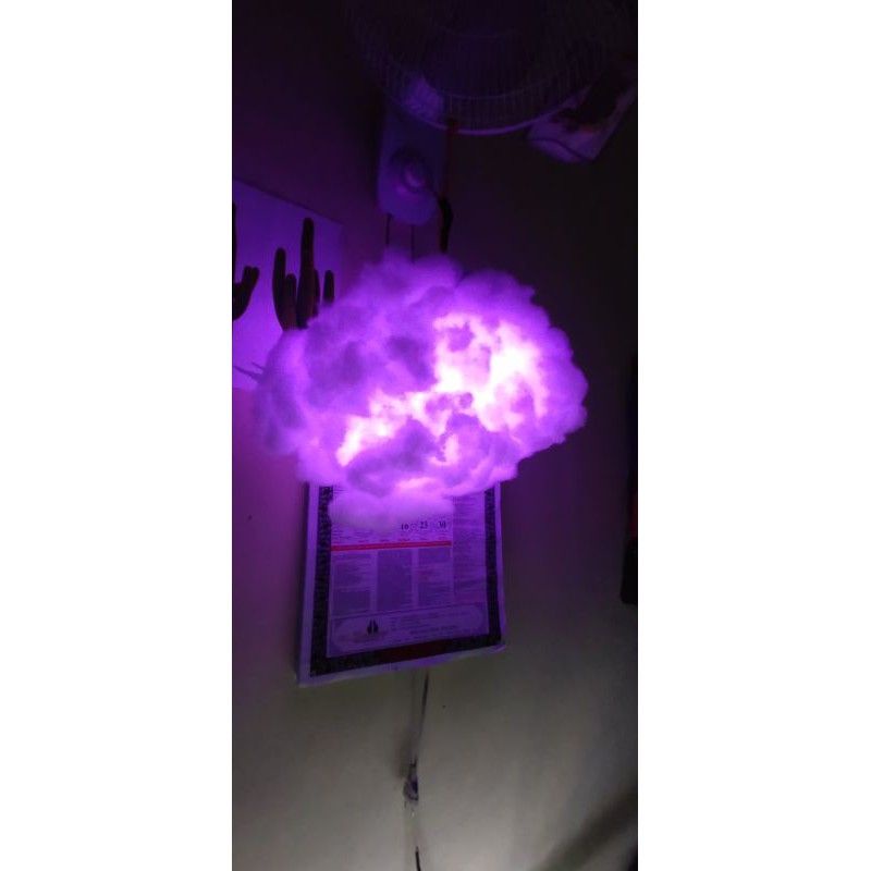 home tools/ lampu awan led/ lampu tidur/ lampu hias kafe/lampu awan estetika