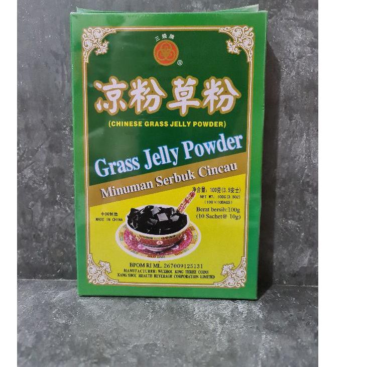 

1.1 sale Chinese Grass Jelly Powder Cincau Hitam / Guilinggao Serbuk Bubuk