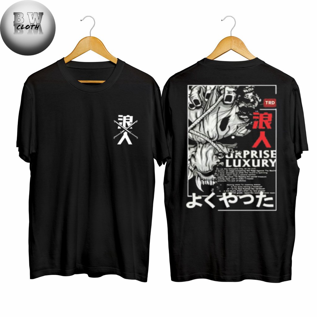 KAOS PRIA CASUAL ONICLAY LUXURY BLACK KUALITAS DISTRO #KAOS #COD