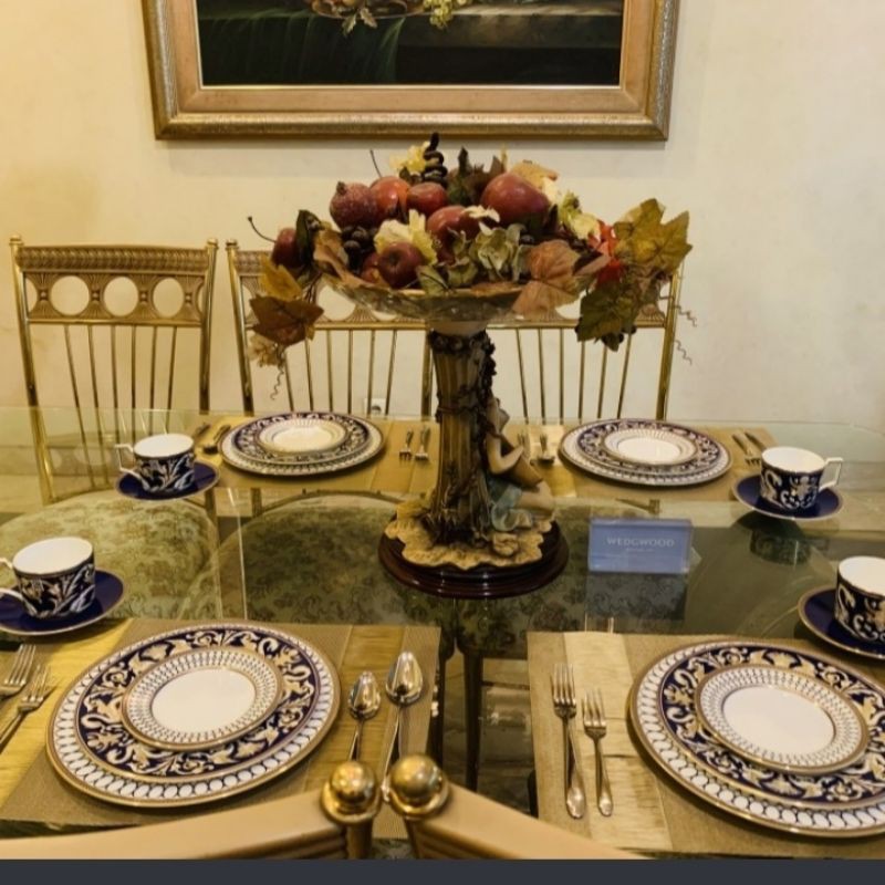 Dinner Set / Wedgwood / Renaissance Romans / 20 pcs / Mewah