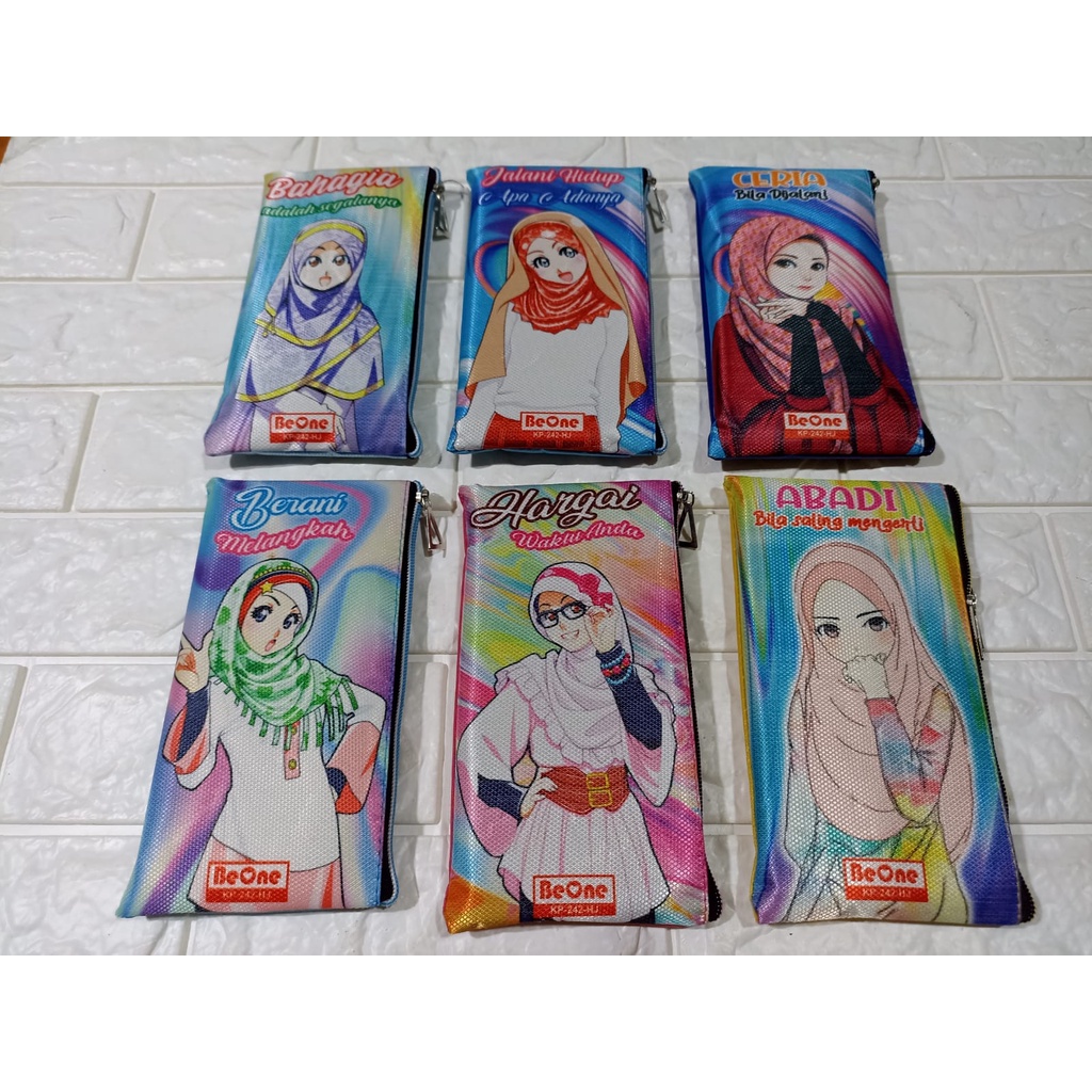 

ROYALE STATIONARY - KOTAK PENSIL / TEMPAT PENSIL / PENCIL CASE BEONE HIJAB KP242. MURAH