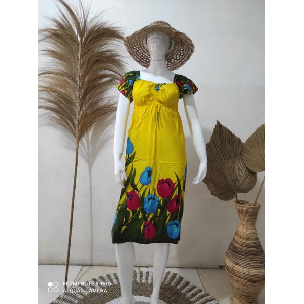 daster kerut dada pendek