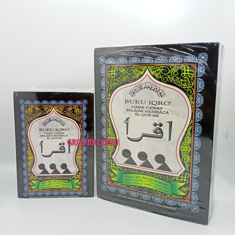 Buku Iqro Iqra' Besar / Kecil/ murah meriah