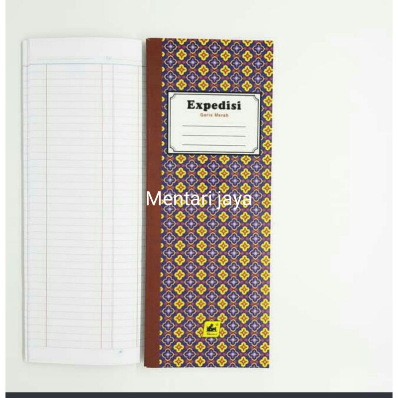 

Buku expedisi GARIS MERAH 100 lembar